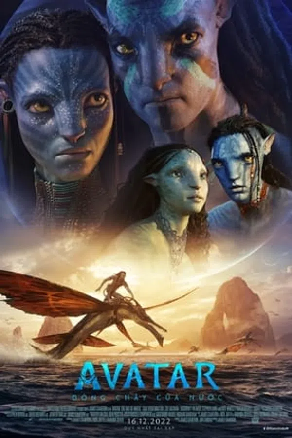 Poster phim Avatar 2:  Dòng Chảy Của Nước trên Xem Phim Fun