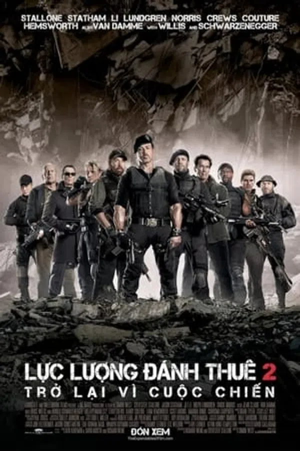 Poster phim Biệt Đội Đánh Thuê 2 trên Xem Phim Fun