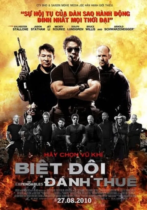 Poster phim Biệt Đội Đánh Thuê trên Xem Phim Fun