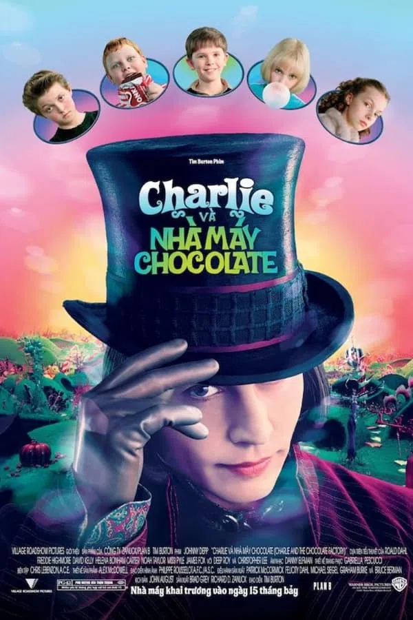 Poster phim Charlie và Nhà Máy Sôcôla trên Xem Phim Fun
