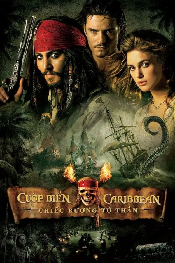 Poster phim Cướp Biển Vùng Caribbean: Chiếc Rương Tử Thần trên Xem Phim Fun