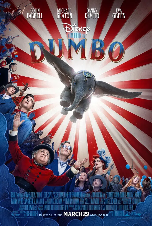 Poster phim Dumbo: Chú Voi Biết Bay trên Xem Phim Fun