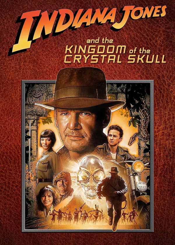 Poster phim Indiana Jones Và Vương Quốc Của Hộp Sọ Pha Lê trên Xem Phim Fun