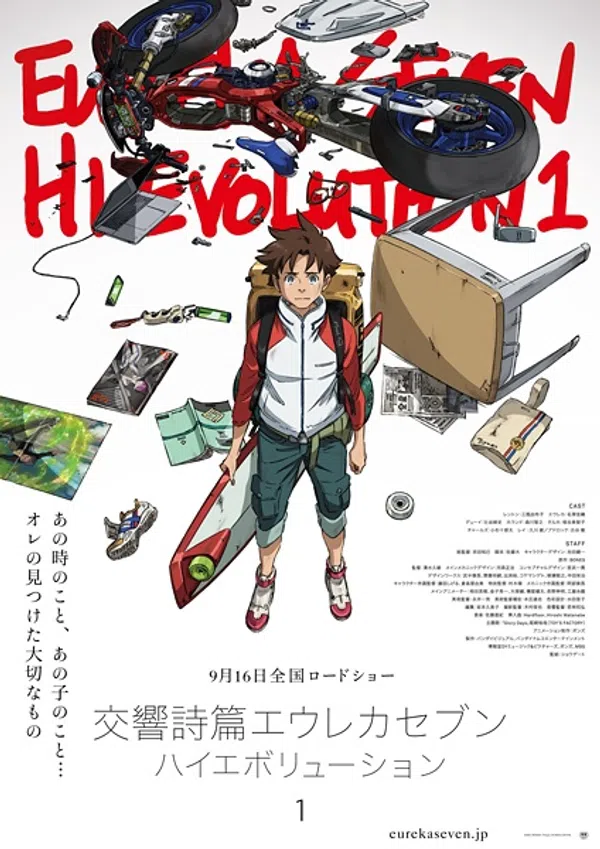 Xem Phim Koukyoushihen Eureka Seven Hi-Evolution 1 Vietsub HD Online