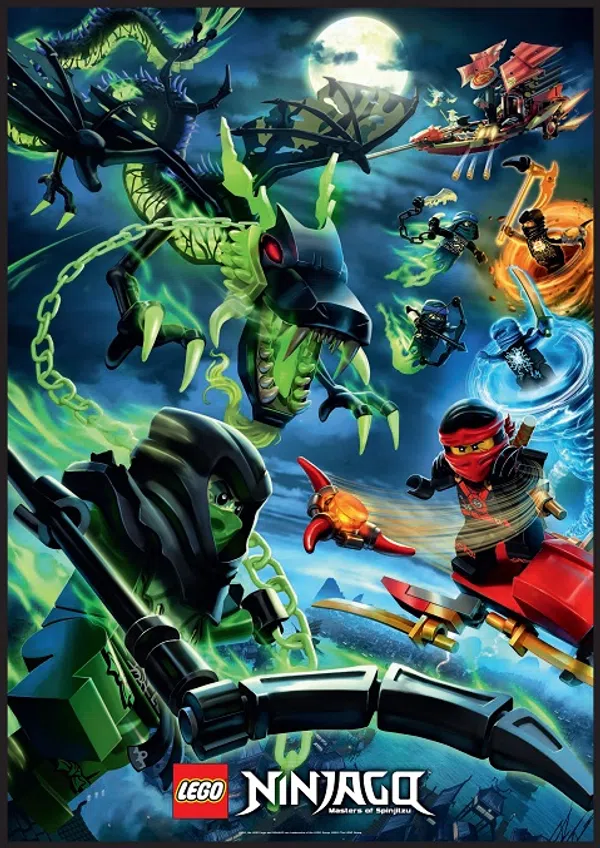 Poster phim LEGO Ninjago: Những Con Rồng Trỗi Dậy (Phần 5) trên Xem Phim Fun