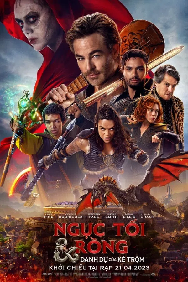 Poster phim Ngục Tối & Rồng: Danh Dự Của Kẻ Trộm trên Xem Phim Fun