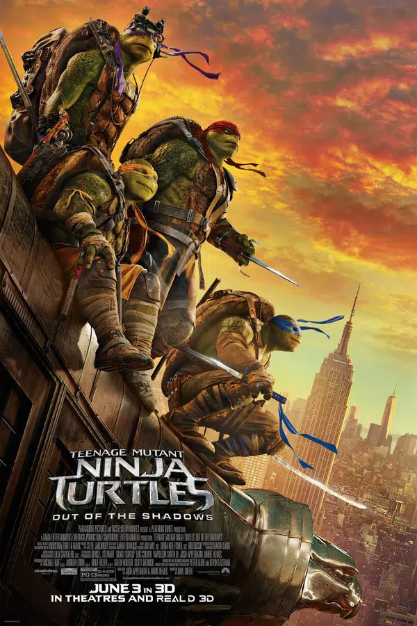 Poster phim Ninja Rùa 2: Đập Tan Bóng Tối trên Xem Phim Fun
